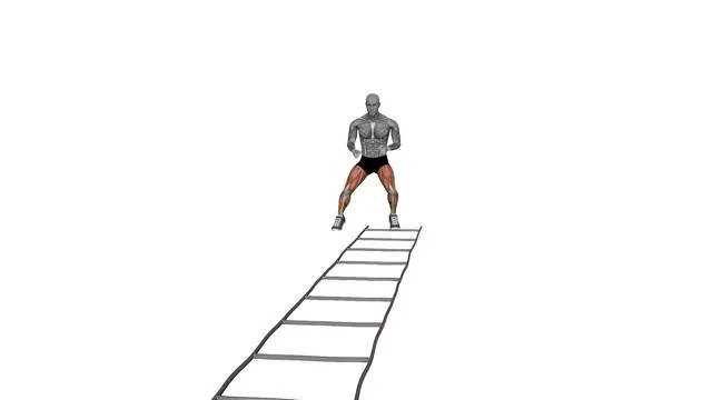 Agility Ladder Lateral Movement In In Out (2)
