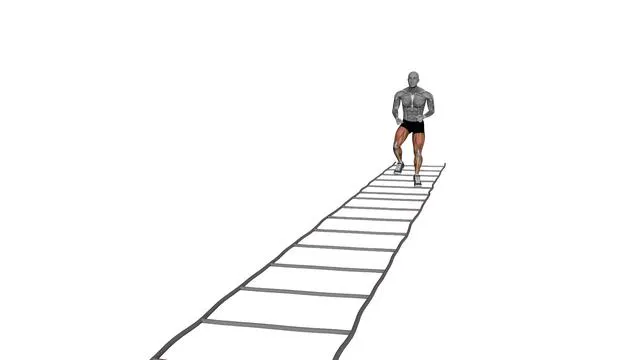 Agility Ladder Skipping 2 Touches (2)