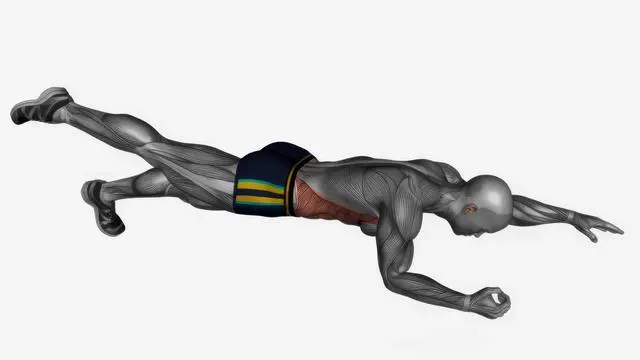 Alternate arm leg plank (4)