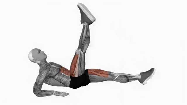 Alternate leg raise from reverse plank position (2)