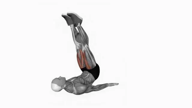 Alternate lying floor leg raise (2)