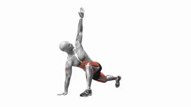 Alternating Lunge with Rotation (2)