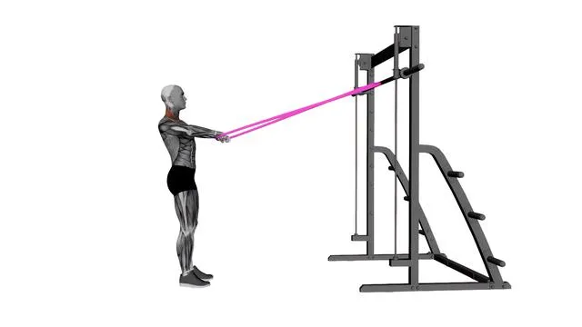 Band Horizontal Shrug (2)