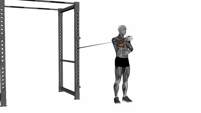 Band Single Arm Pec Fly (2)