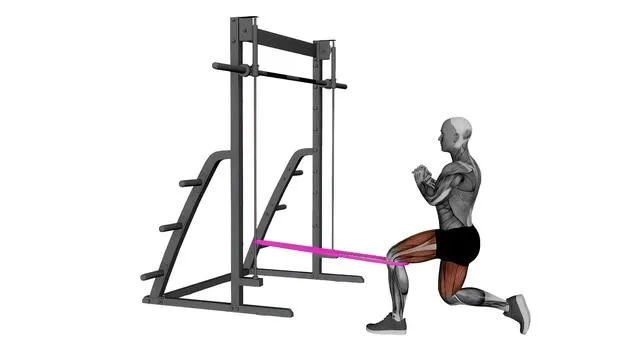 Band Spanish Split Squat (2)