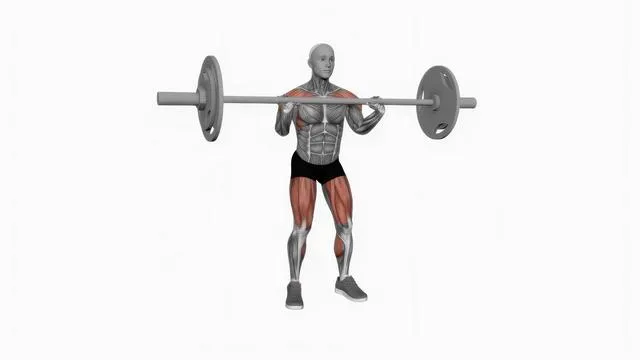 Barbell full clean (2)