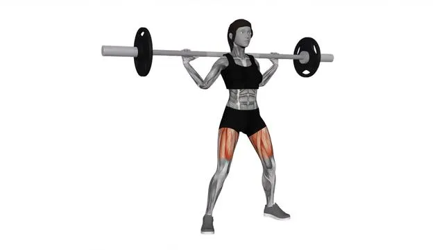 Barbell full squat (4)