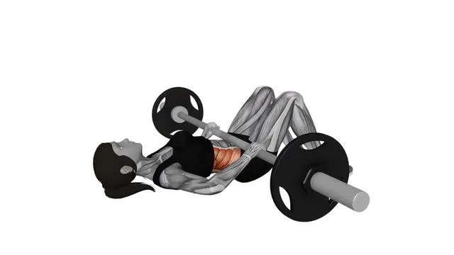 Barbell glute bridge (3)