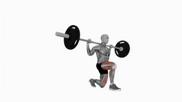 Barbell lunges (2)