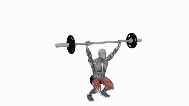 Barbell overhead squat (2)