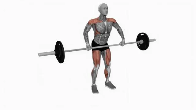 Barbell snatch pull (2)