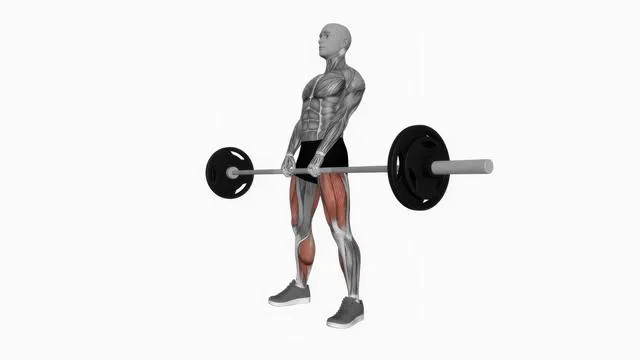 Barbell sumo deadlift (2)