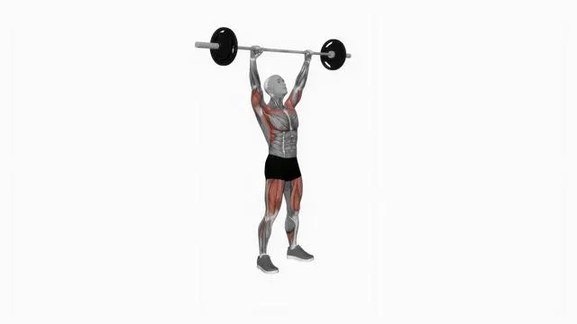 Barbell thruster (2)