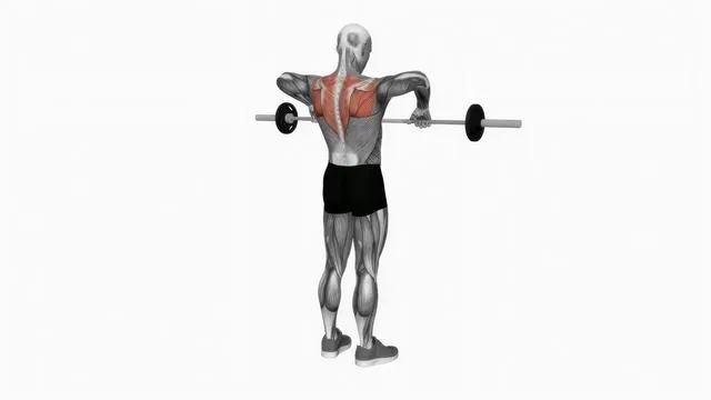 Barbell upright row (2)