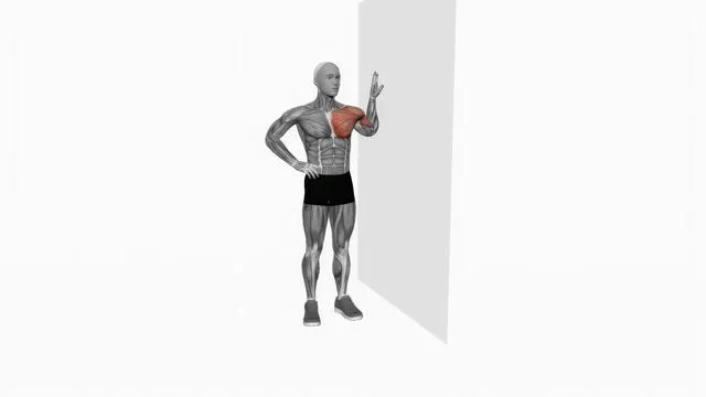 Bent arm chest stretch (2)