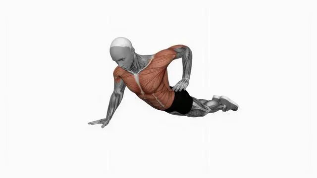 Bodyweight kneeling push-up row (2)