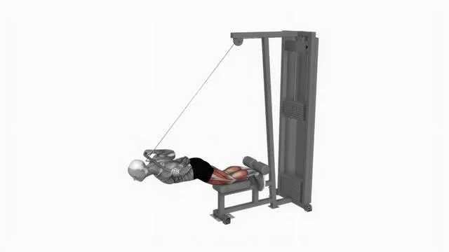 Cable assisted inverse leg curl (2)