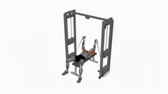 Cable bench fly press (2)