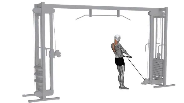 Cable Silverback Shrug (1)