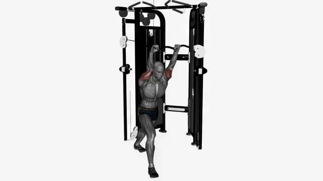 Cable triceps overhead extension (ez bar) (2)