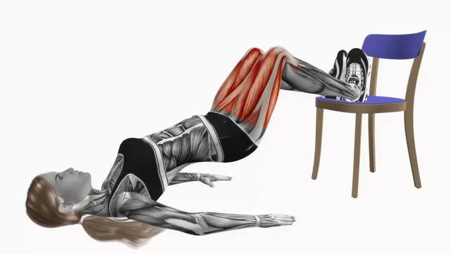 Chair frog feet elevated glute bridge bodyweight (2)