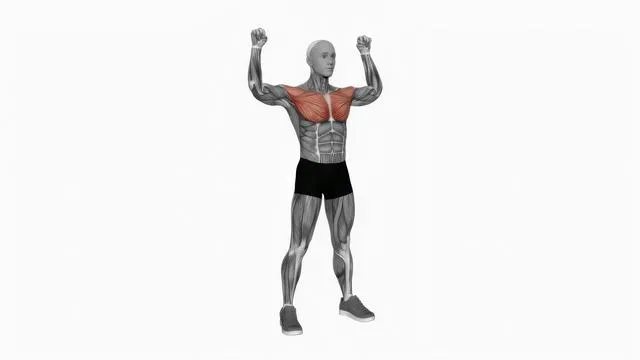 Chest raise and rotate (2)