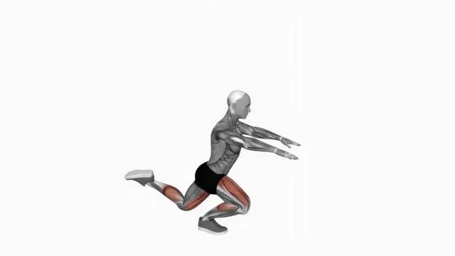 Counterbalanced skater squat (2)