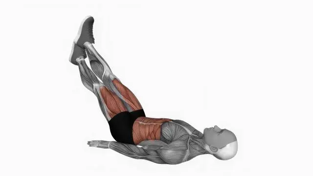 Criss cross leg raises (2)