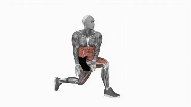 Crossover kneeling hip flexor stretch (2)
