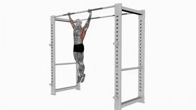 Dead hang stretch (2)