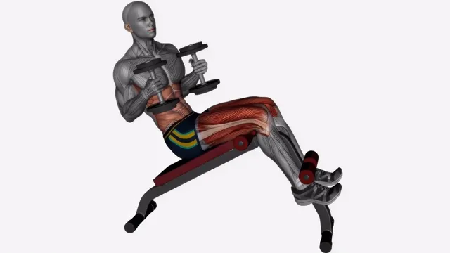 Decline bench oblique crunches dumbbells (2)