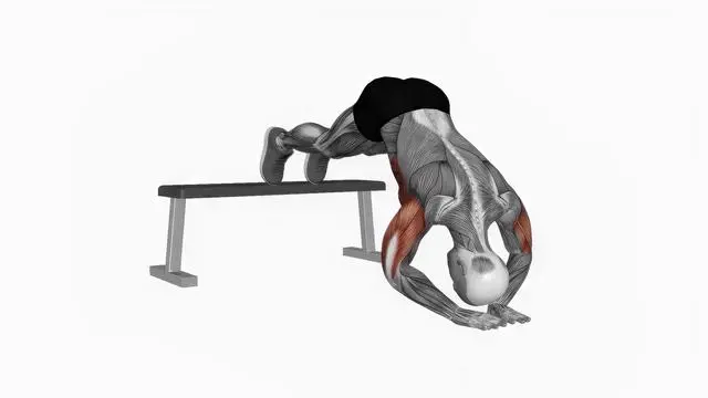Decline diamond pike push-up (2)