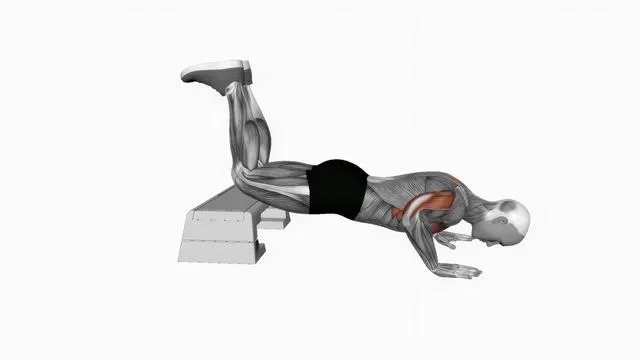 Decline kneeling push up (2)