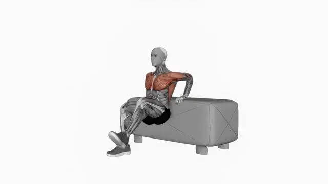 Dip leg raise on couch (2)