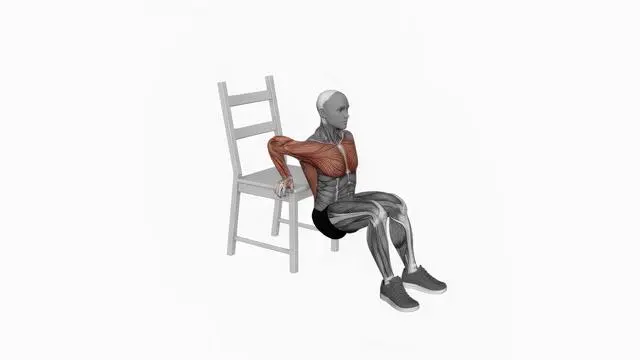 Dip on floor with chair (2)