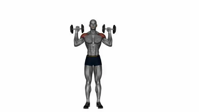 Dumbbell Alternate Shoulder Press (3)