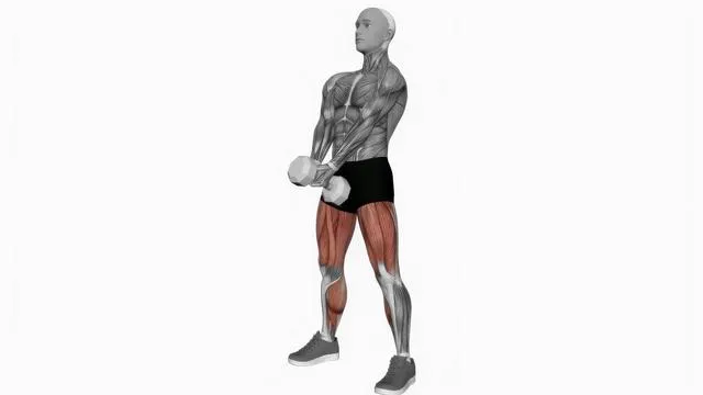 Dumbbell Bar Grip Sumo Squat (2)