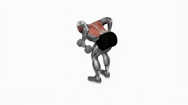 Dumbbell Bent-Over Row (2)