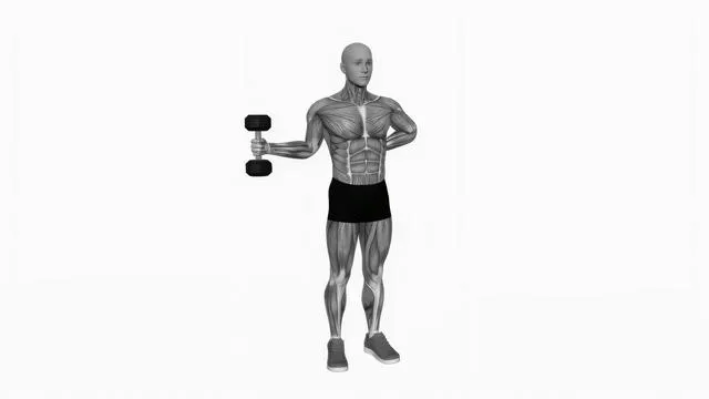 Dumbbell external rotation (2)