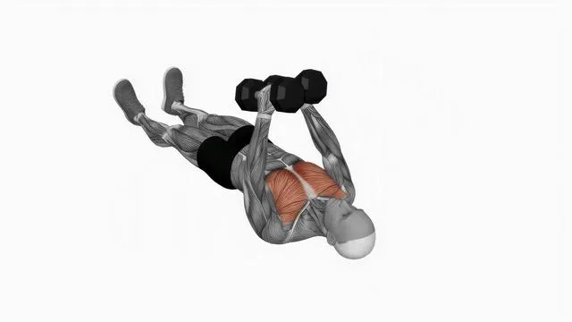 Dumbbell floor Fly (2)