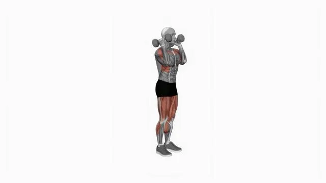Dumbbell Hang Power Clean (2)