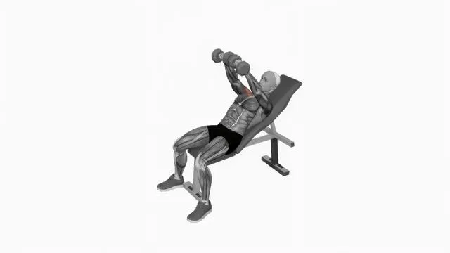 Dumbbell Incline Front Raise (2)