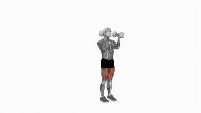 Dumbbell Kneeling Hold to Stand Clean grip (2)