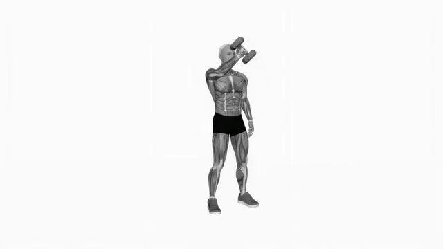 Dumbbell One Arm Low Fly (2)