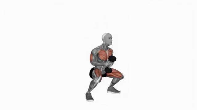 Dumbbell Press Squat (2)