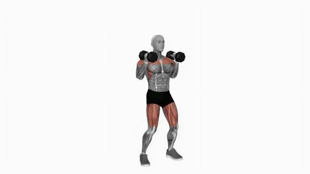 Dumbbell Push Press (2)