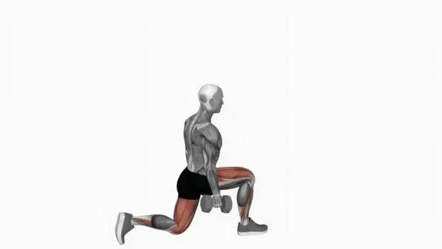 Dumbbell Rear Lunge (2)