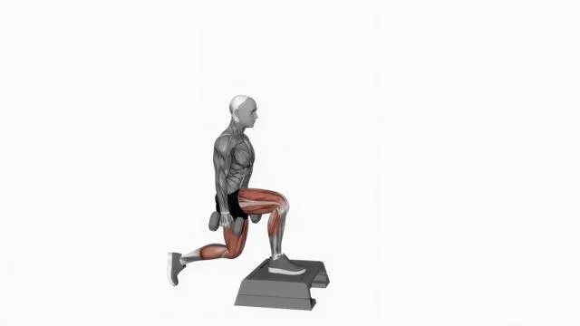 Dumbbell Rear Lunge from Step (2)