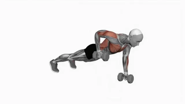 Dumbbell Renegade Row (2)