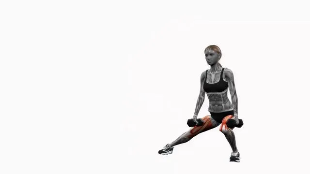 Dumbbell side lunge left n right (2)